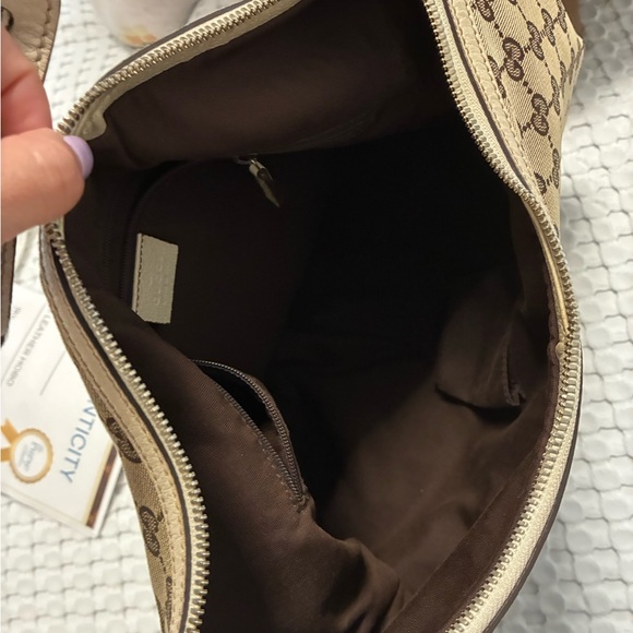 Gucci Brown and Cream Shoulder Bag - Picture 6 of 7